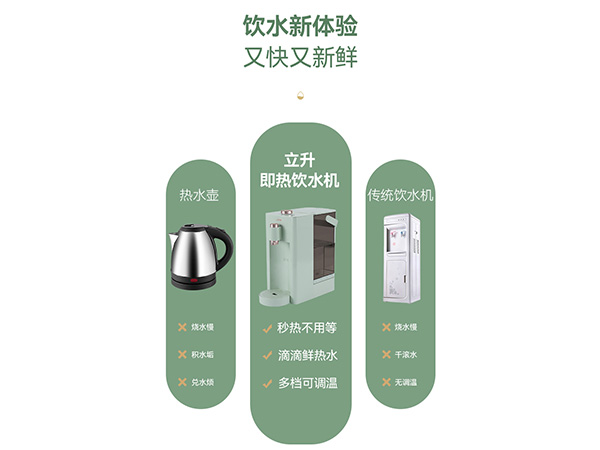 秒速即热 触手可及鲜活水