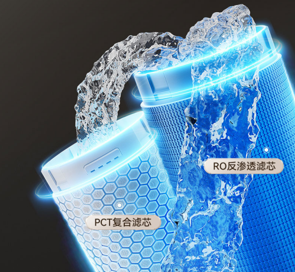 双芯循环 四级净化 还原纯净水质